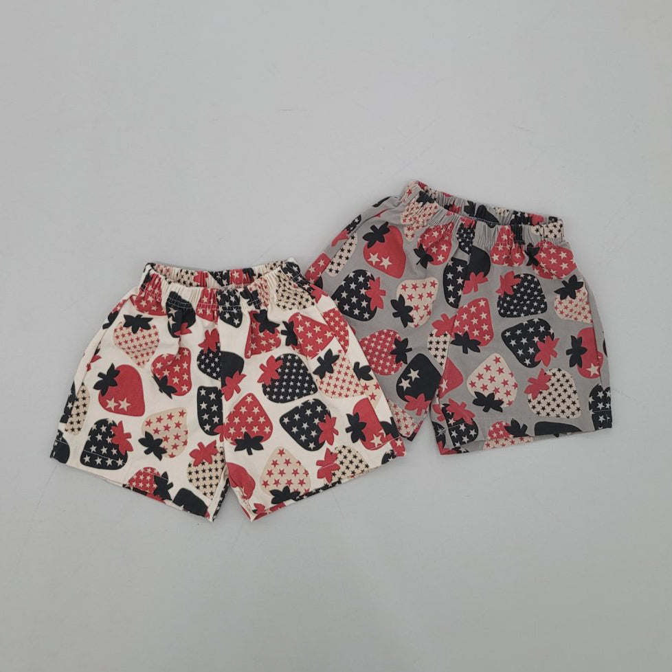 ★GLOWNY★SUMMER TIME PARACHUTE PANTS (STRAWBERRY BOW)★人気 SUMMER TIME PARACHUTE PANTS (ONYX FLECK) - GLOWNY